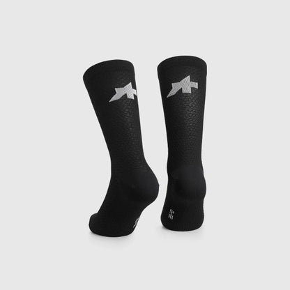 Strumpor ASSOS SPRING FALL P3 Svart