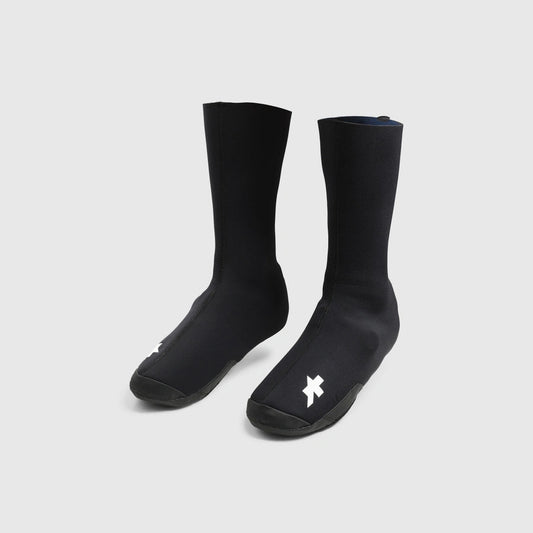 Antbačiai ASSOS THERMO RAIN P1 Juodi