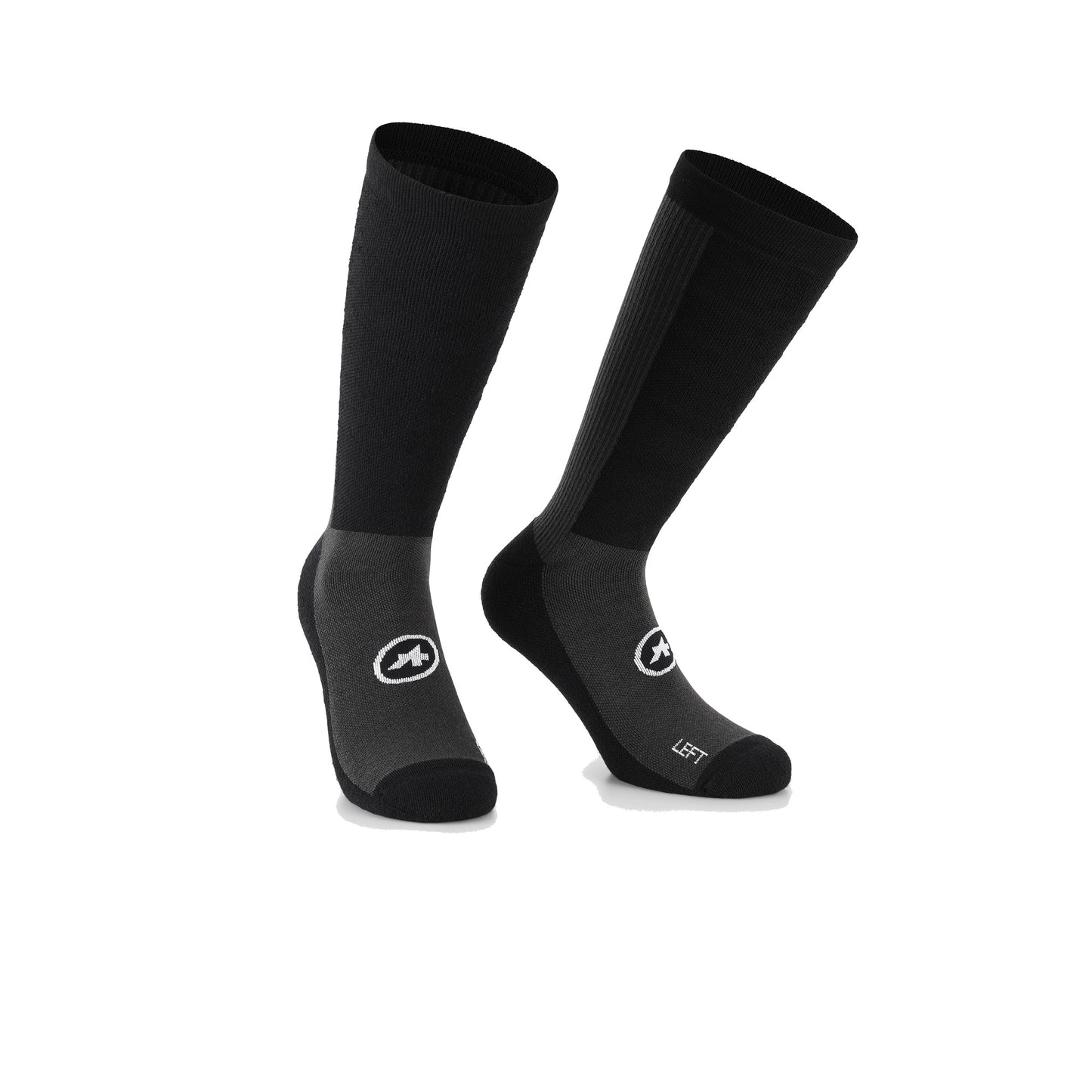 ASSOS TRAIL WINTER T3-sokker, sort