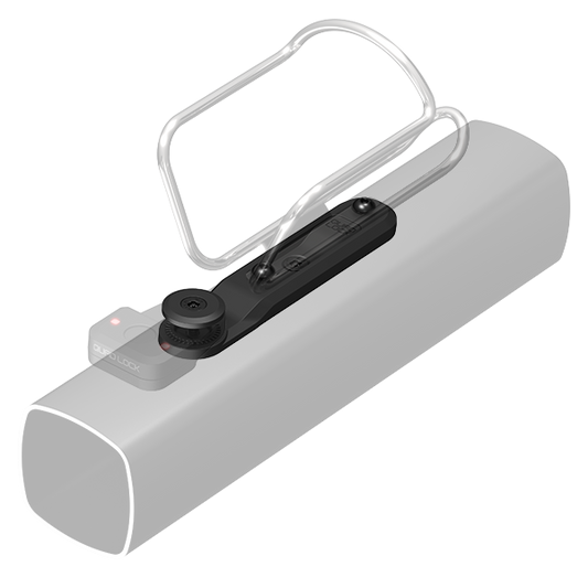 Držák alarmu a lokátoru QUADLOCK BOTTLE CAGE na úchyt košíku na láhev