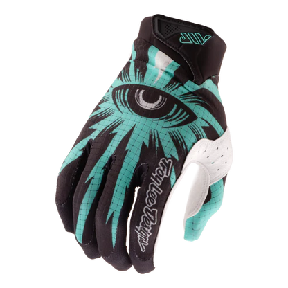 Handschuhe TROY LEE DESIGNS AIR CYCLOPS Carbon/Real Teal