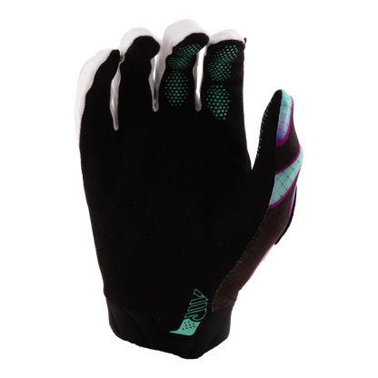 Käsineet TROY LEE DESIGNS AIR OVERSPRAY Junior Musta/Real Teal