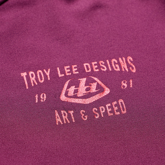 TROY LEE DESIGNS RUCKUS RIDE LOCKDOWN Trikot Langarm Sangria
