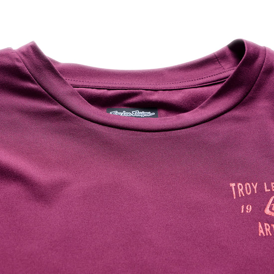 TROY LEE DESIGNS RUCKUS RIDE LOCKDOWN Trikot Langarm Sangria