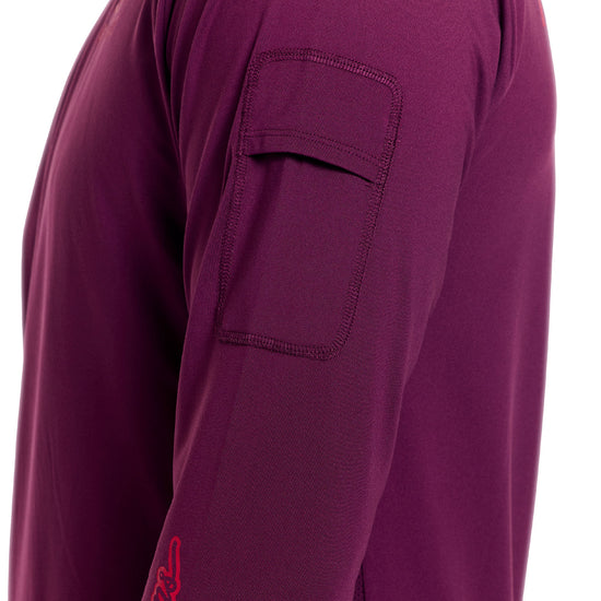 TROY LEE DESIGNS RUCKUS RIDE LOCKDOWN Trikot Langarm Sangria