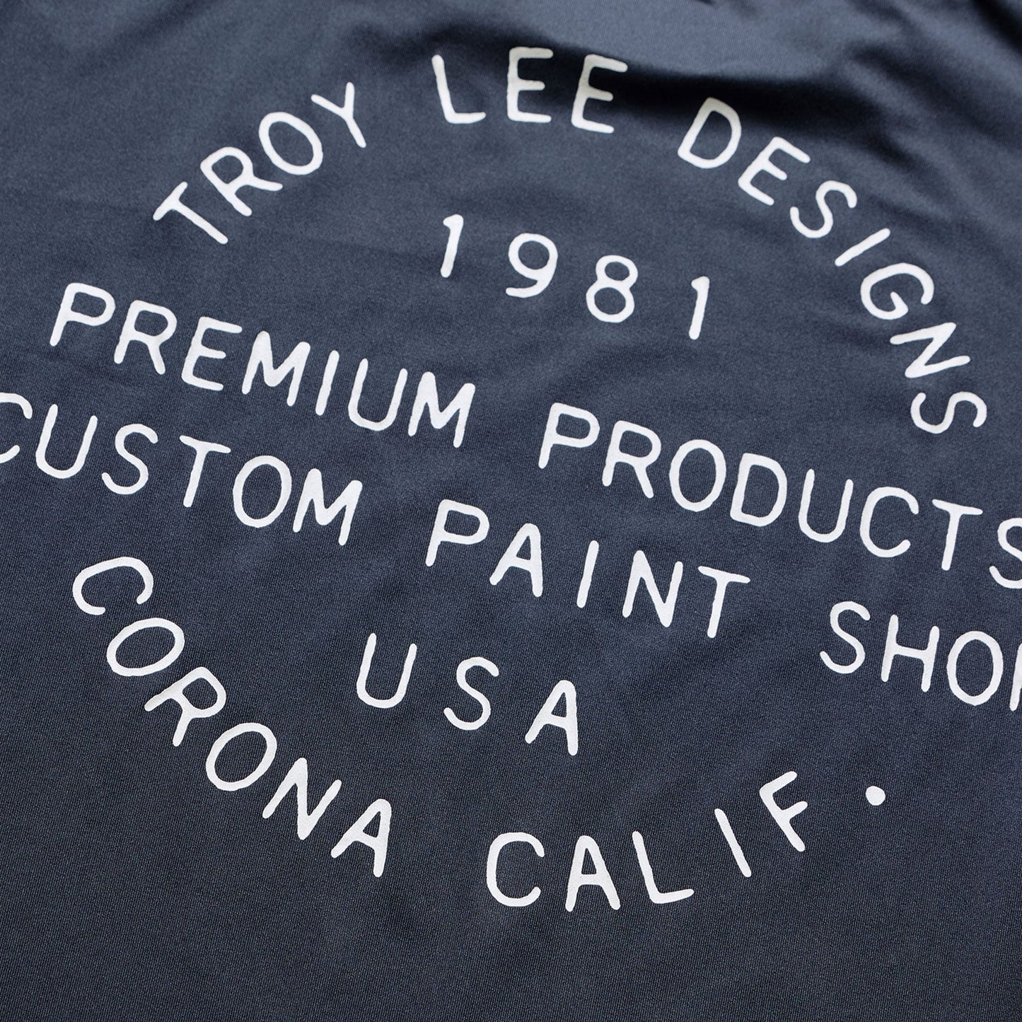 Maillot TROY LEE DESIGNS RUCKUS RIDE PRESSED Manches Longues Carbon