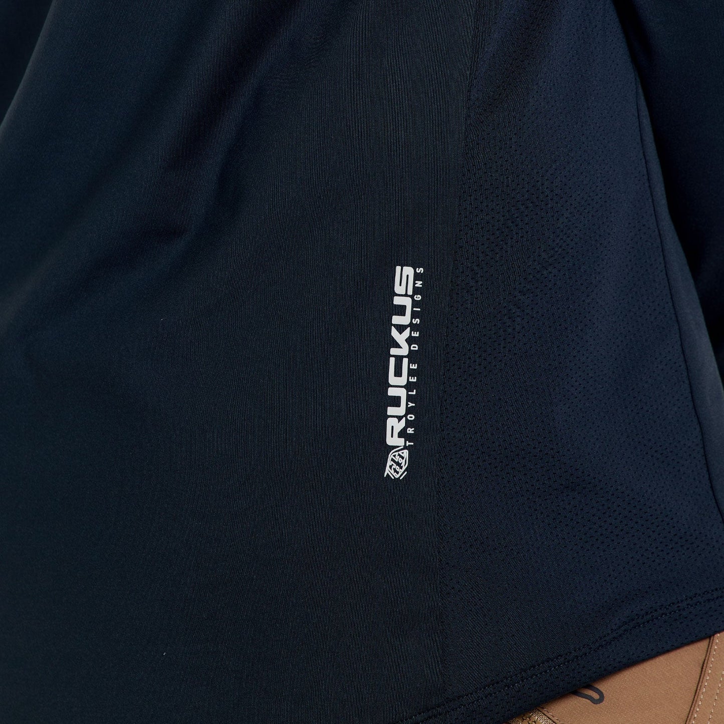 Maillot TROY LEE DESIGNS RUCKUS RIDE PRESSED Manches Longues Carbon
