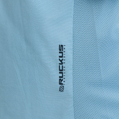 Shirt TROY LEE DESIGNS RUCKUS RIDE WAVES Lange Mouwen Blauw