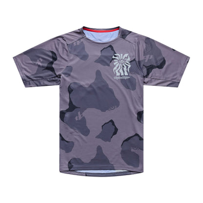 Maillot TROY LEE DESIGNS SKYLINE PRO FLOW CAMO Mangas Cortas Carbon