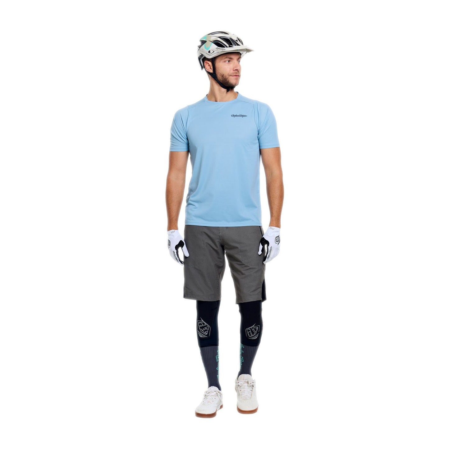 Short TROY LEE DESIGNS SKYLINE PRO MONO Kaki avec Liner BN3TH