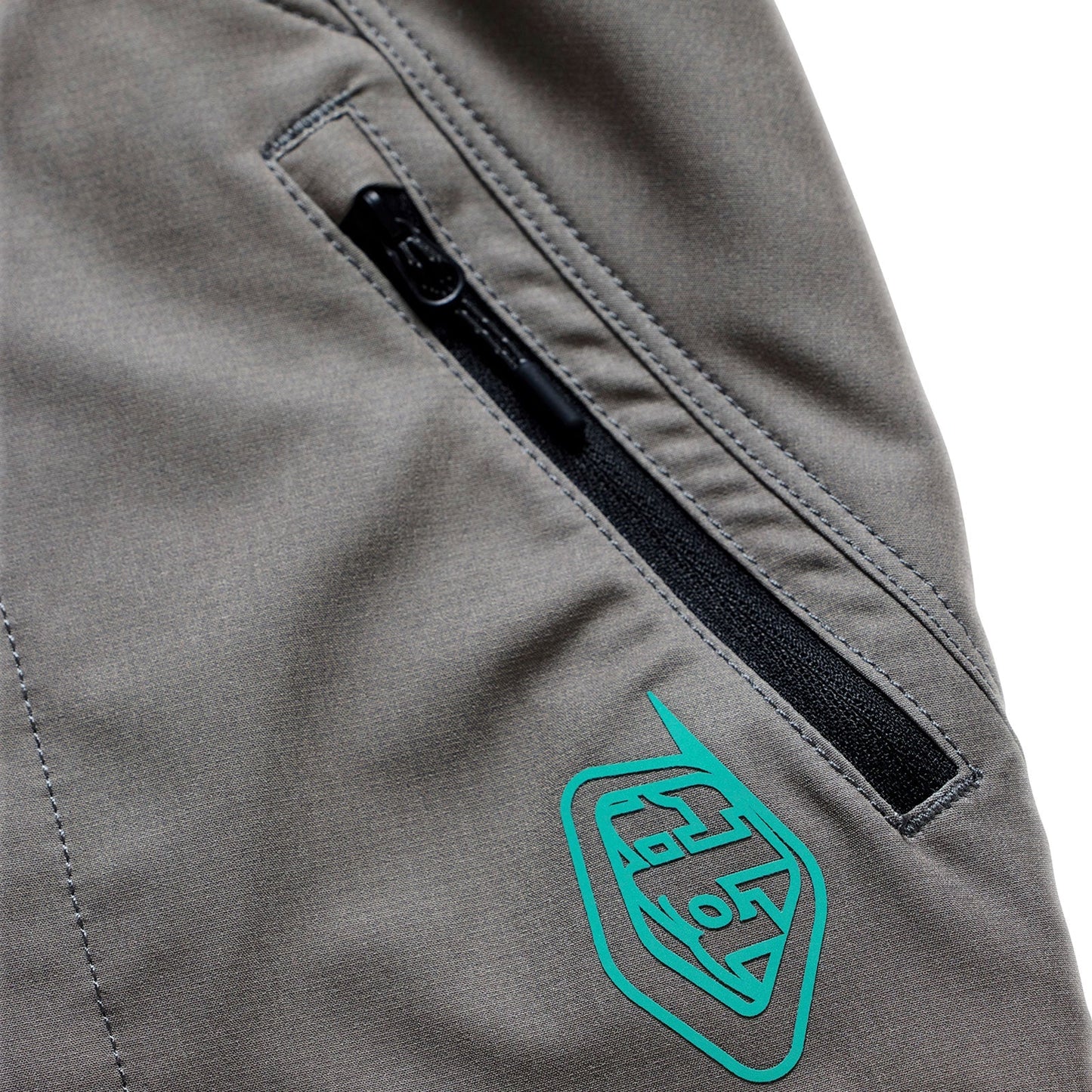 Short TROY LEE DESIGNS SKYLINE PRO MONO Kaki avec Liner BN3TH