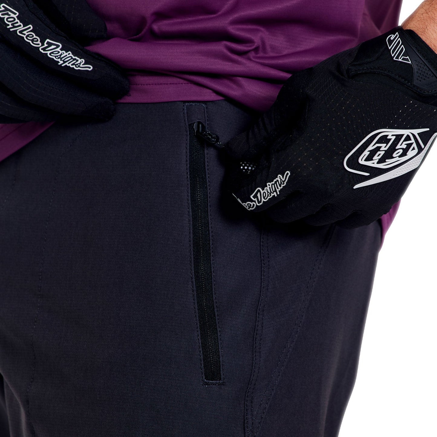 Short TROY LEE DESIGNS SKYLINE PRO MONO Carbon avec Liner BN3TH