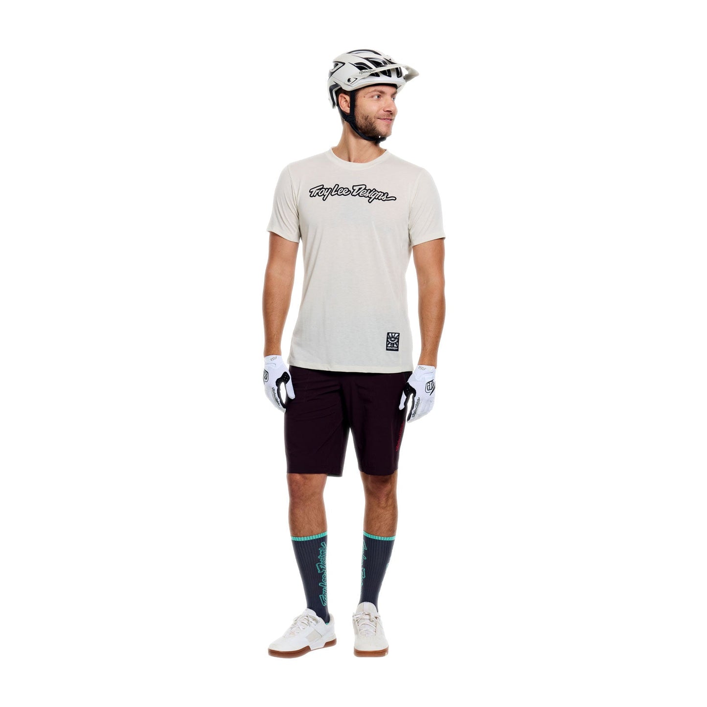 Short TROY LEE DESIGNS SKYLINE TRAIL avec Liner Mono Marron