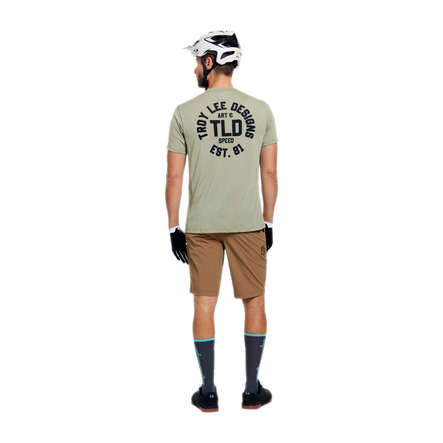 Short TROY LEE DESIGNS SKYLINE TRAIL avec Liner Mono Beige