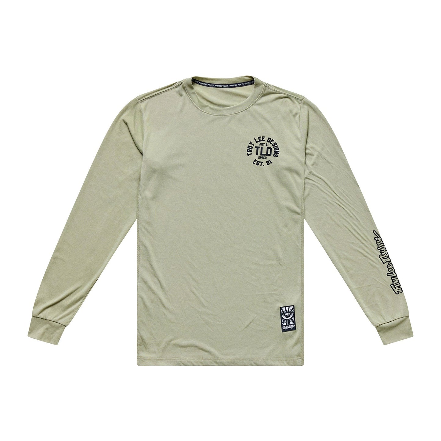 TROY LEE DESIGNS SKYLINE RIDE STAMPS Långärmad Jersey Sage