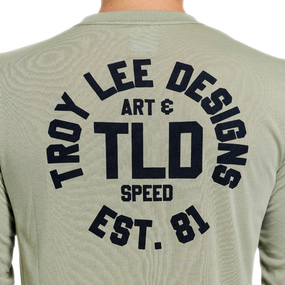 Maillot TROY LEE DESIGNS SKYLINE RIDE STAMPS Mangas Largas Sage
