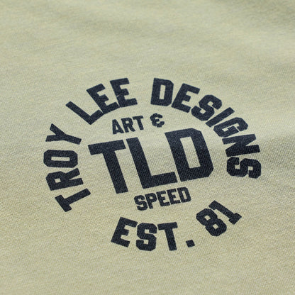 Shirt TROY LEE DESIGNS SKYLINE RIDE STAMPS Korte Mouwen Sage