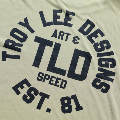 Shirt TROY LEE DESIGNS SKYLINE RIDE STAMPS Korte Mouwen Sage