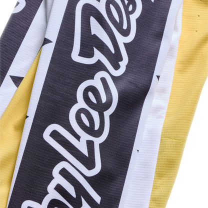 TROY LEE DESIGNS SPRINT PRO YO MOTO -paita pitkillä hihoilla musta/keltainen
