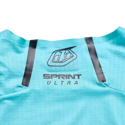 Koszulka TROY LEE DESIGNS SPRINT ULTRA MONO Długi Rękaw Turkusowa
