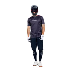 Maillot TROY LEE DESIGNS STAGE SIGNATURE Manches Courtes Carbon