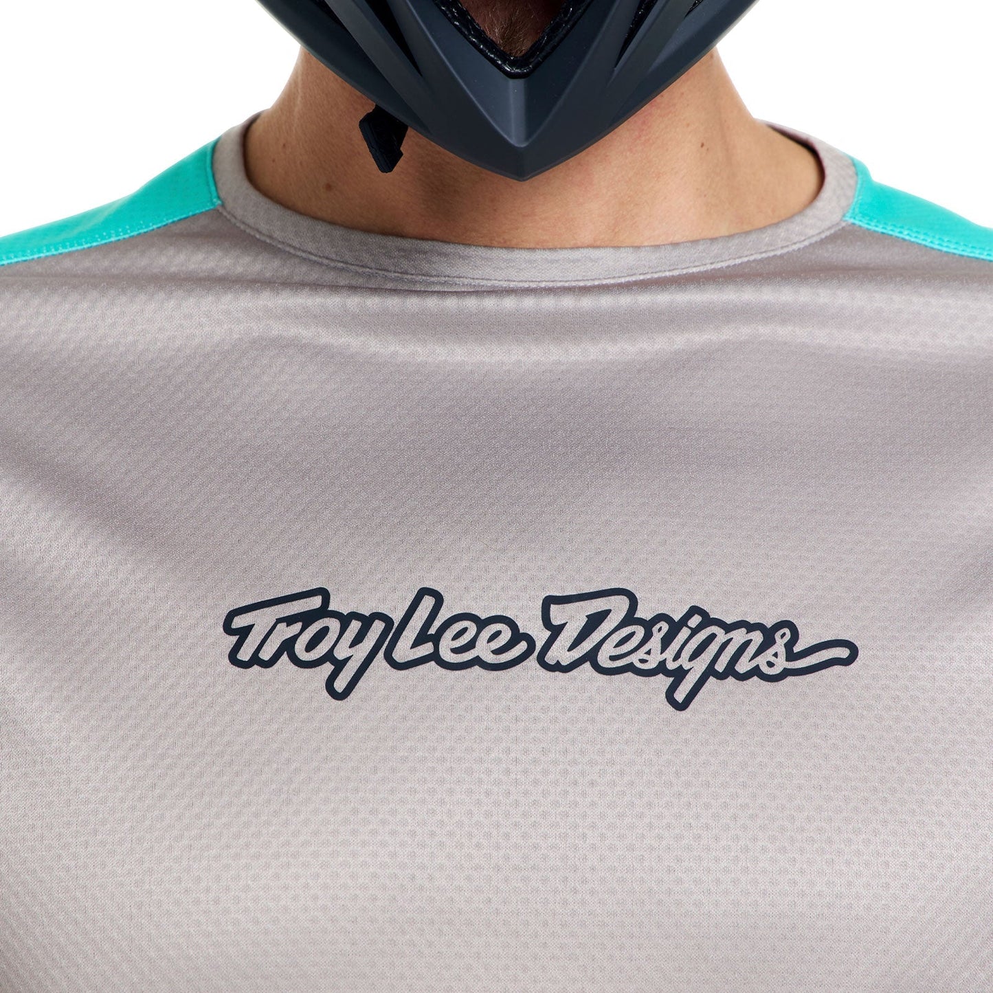 TROY LEE DESIGNS STAGE SIGNATURE Langarmtrikot Grau/Blau