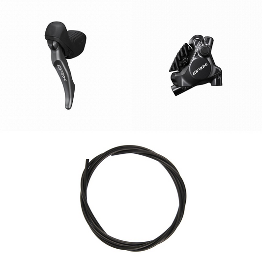 Лява команда Mono и преден апарат SHIMANO GRX ST-RX820-LA + BR-RX820 Flat Mount