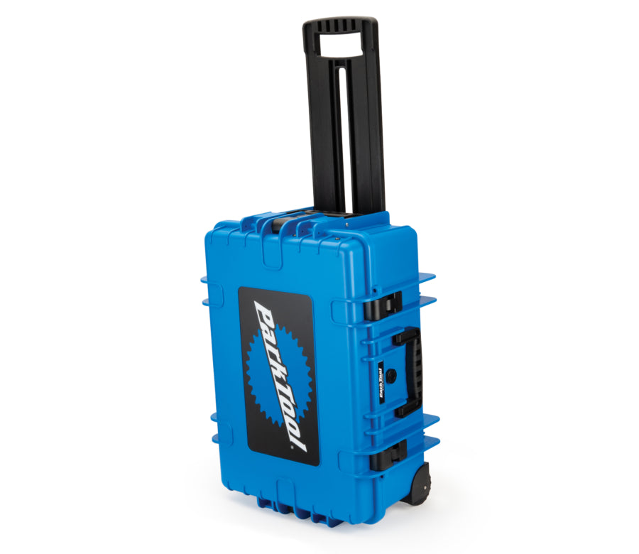 Uždarytas Park Tool BX-3 Rolling Big Blue Box lagaminas su ratukais