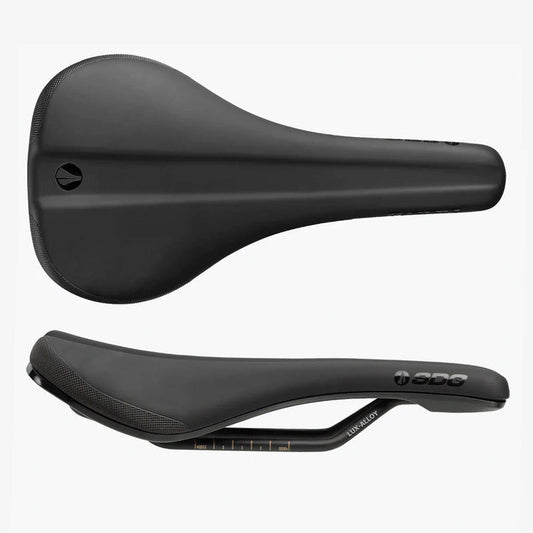 Черна седалка SDG Bel-Air V3 Lux-Alloy, общ изглед