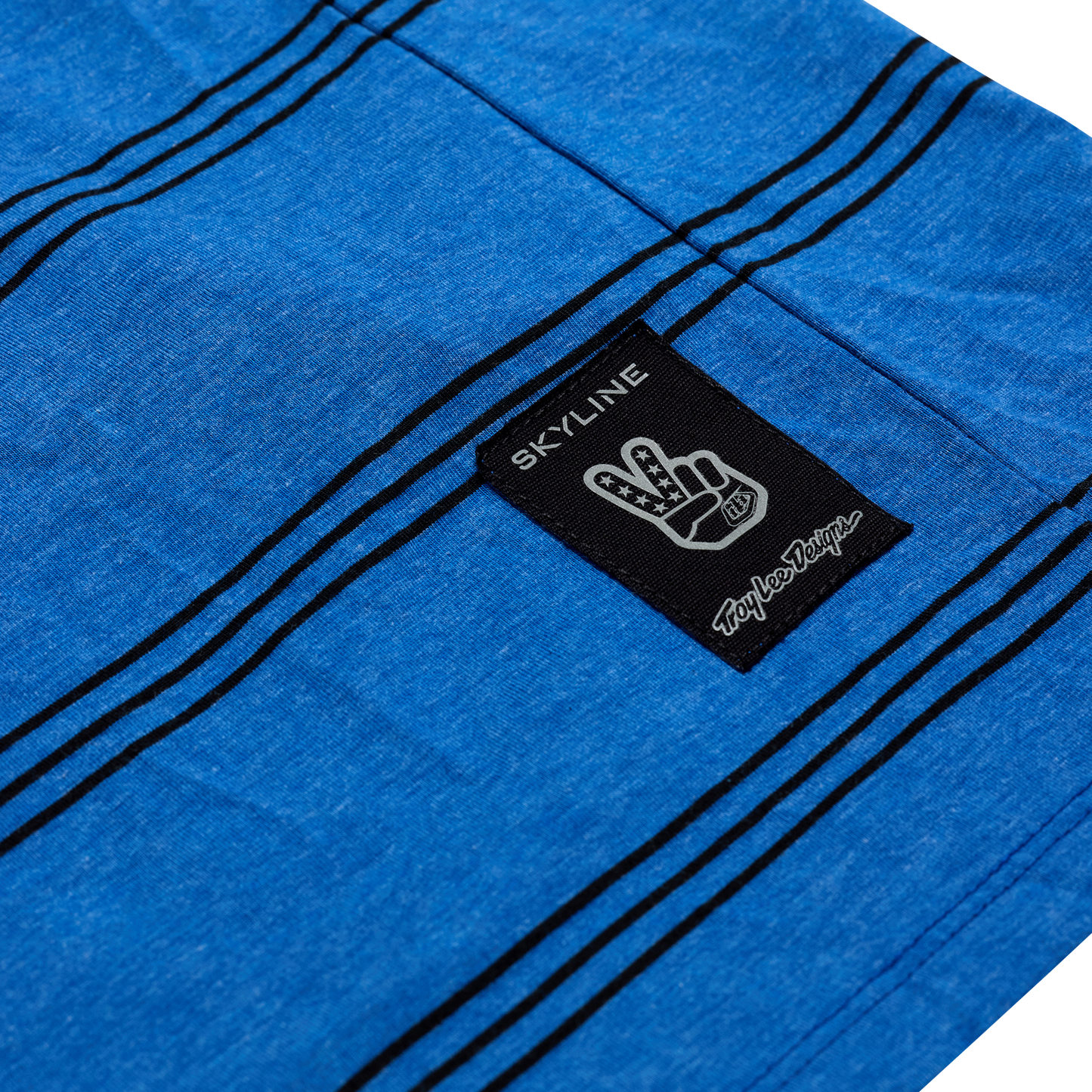 TROY LEE DESIGNS SKYLINE RIDE TEE WASH OUT Trikot Kurzarm Blau