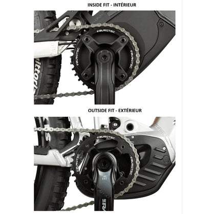 Jednopřevodníkový talíř BURGTEC E-BIKE THICK THIN exteriér 104mm