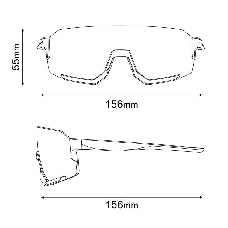 Lunettes SHIMANO AEROLITE CE-ARLT2 Blanc Verre Ridescape High Contrast