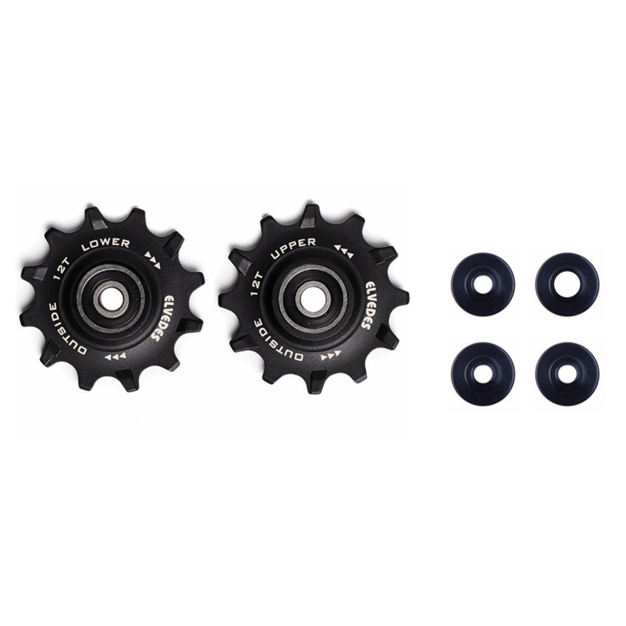 ELVEDES 12 tænder Sram 11V Derailleur hjul NW ringlejer