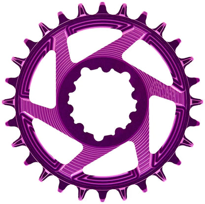 Tarcza Jednorzędowa E-THIRTEEN HELIX RACE 11/12V Direct Mount SRAM Boost Offset 3mm Fioletowa