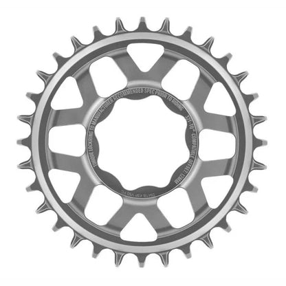 E-THIRTEEN HELIX RACE E-SPEC 11/12V Direct Mount TQ HPR50 Single Chainring Silver