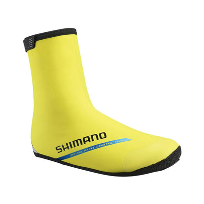 SHIMANO DUAL FIT XC Thermal Overshoes Fluorescent Yellow
