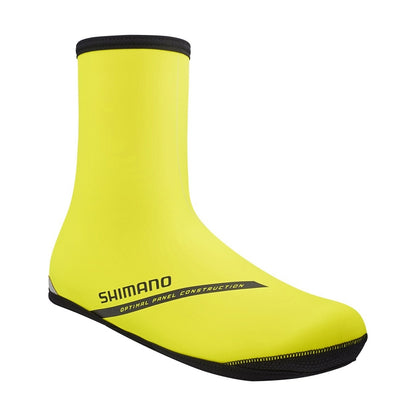 SHIMANO DUAL CR Overshoes Fluorescent Yellow