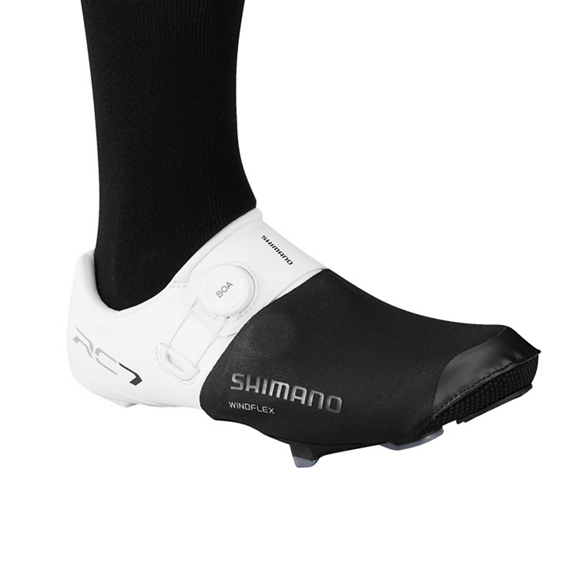 Cubre-punteras SHIMANO DUAL FIT WINDFLEX Negro