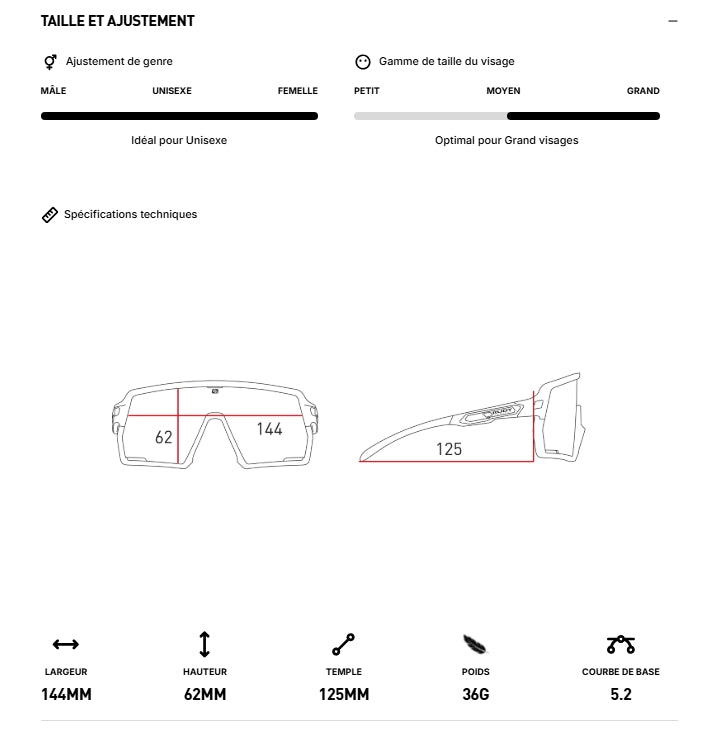 Lunettes RUDY PROJECT KELION Rose Verres RP Optics Multilaser Sunset