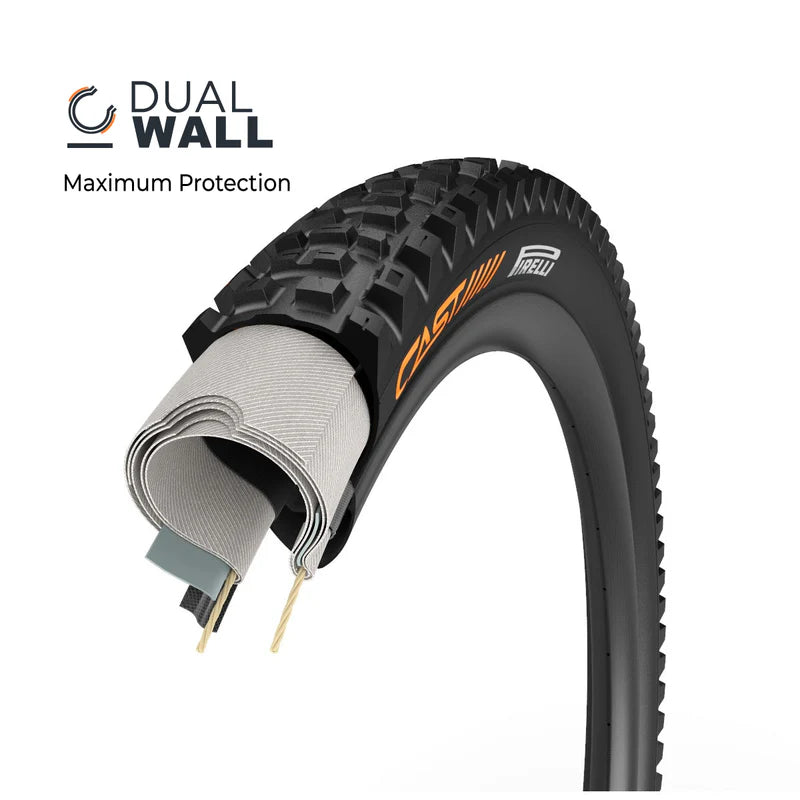 Pneu CAST PIRELLI ANTAGONIST 29x2.40 DualWall Smart Evo DH Tubeless Ready