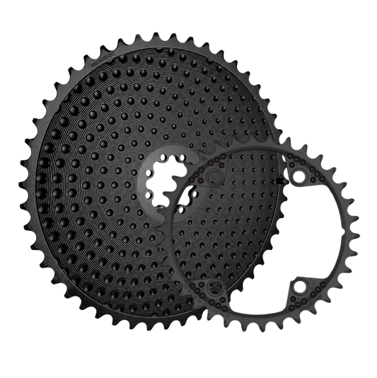 Ζεύγος Δίσκων 12V ALUGEAR AERO 8 Οπών για Sram Μαύρο