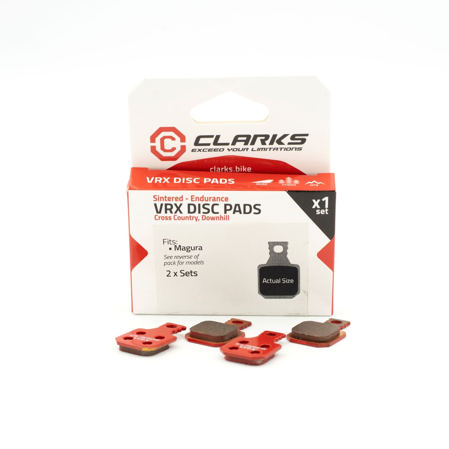 Plaquettes Métalliques CLARKS Magura MT5 MT7 MT Trail