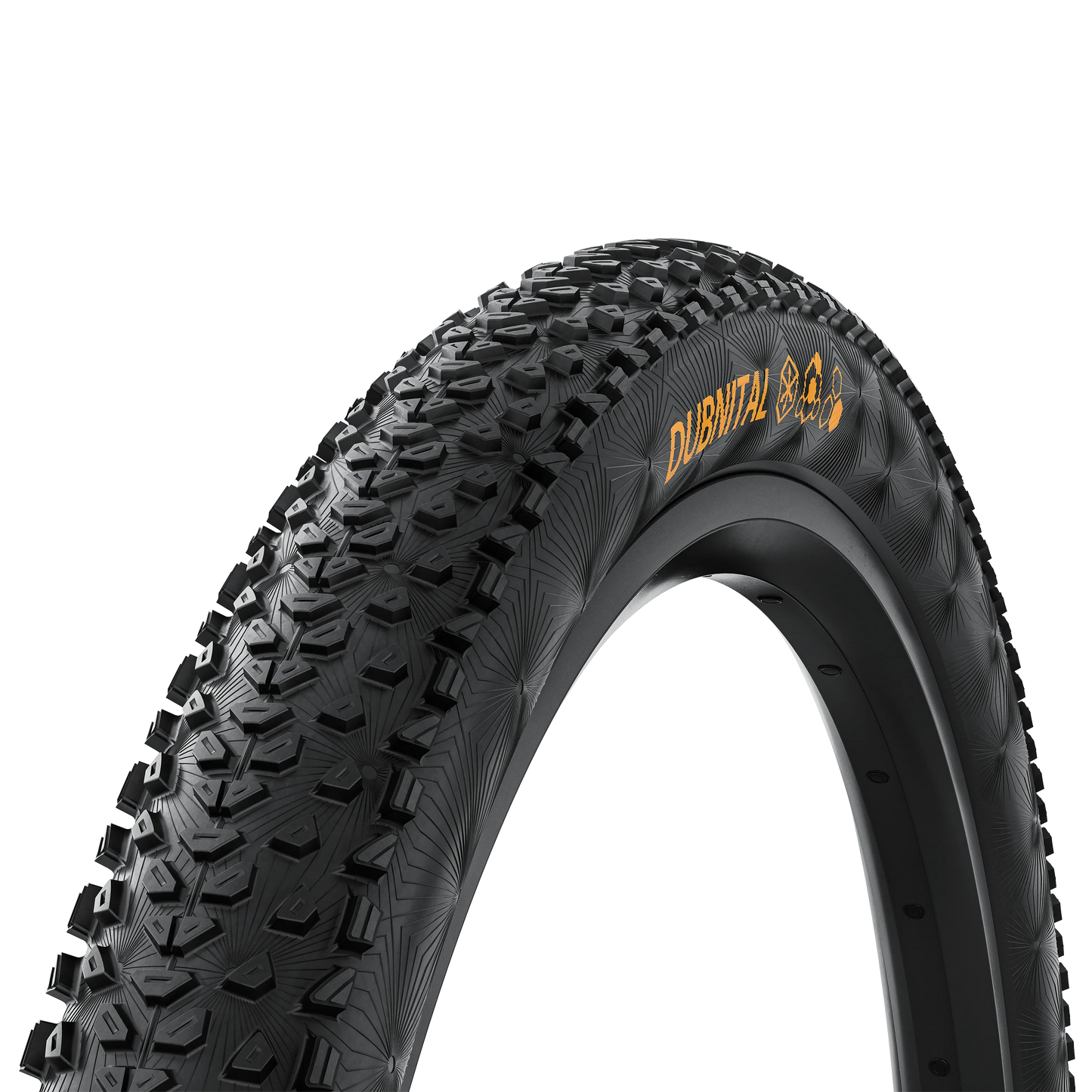 Pneu CONTINENTAL DUBNITAL Trail Rapid  27.5x2.20 Tubeless Ready Souple Noir