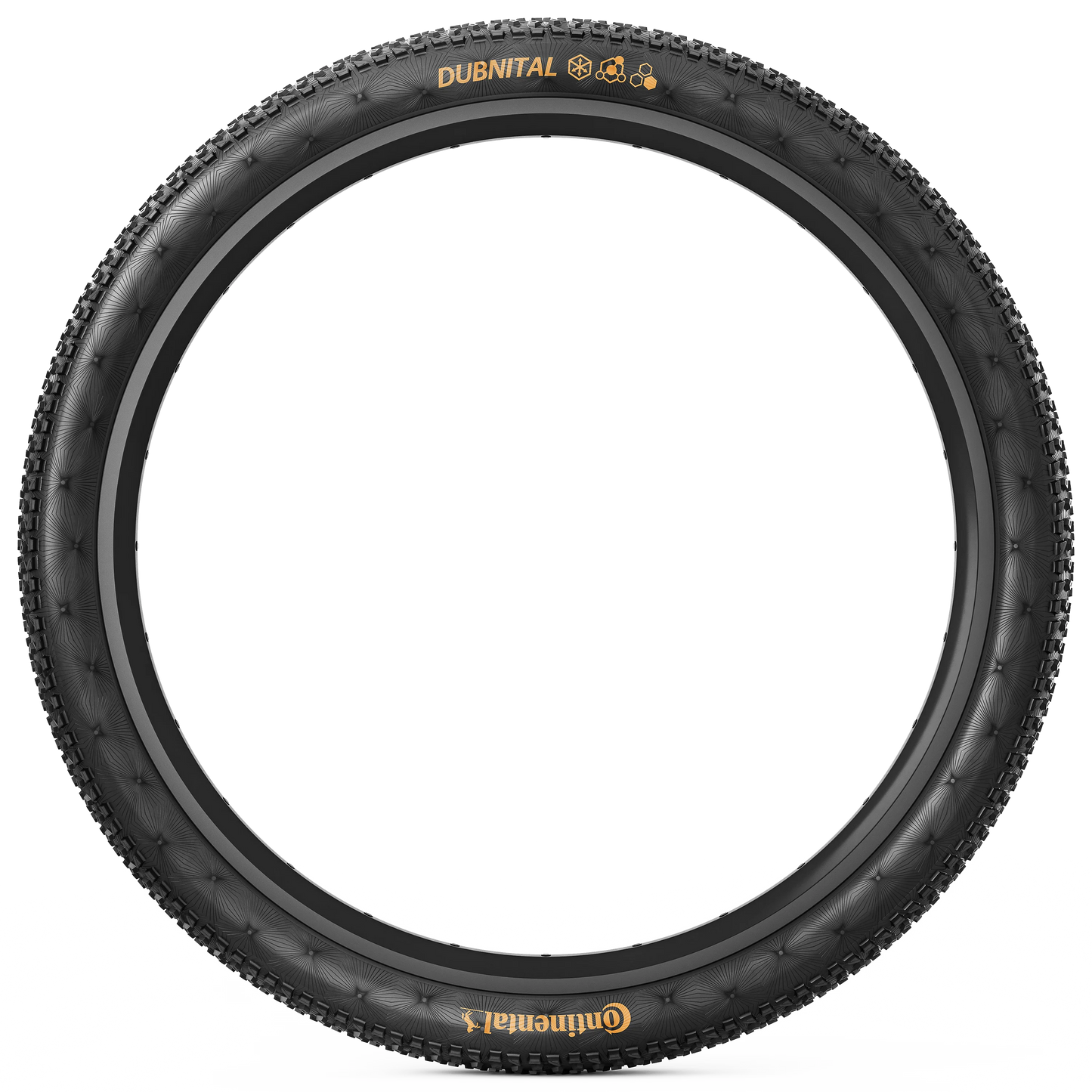 Pneu CONTINENTAL DUBNITAL Trail Rapid  27.5x2.20 Tubeless Ready Souple Noir