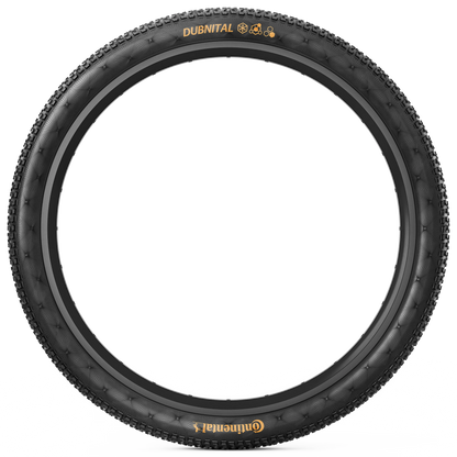 Dæk CONTINENTAL DUBNITAL Trail Rapid 27.5x2.20 Tubeless Ready Foldbar Sort
