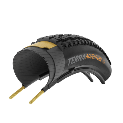 Rengas CONTINENTAL TERRA ADVENTURE TRAIL GRIP 700x45c Tubeless Ready Musta Reflex