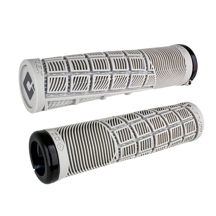 Grips ODI REFLEX V2.1 Lock-on 135 mm Gris