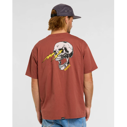 T-Shirt DHARCO COTTON RUST Maniche Corte Marrone