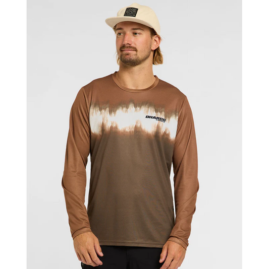 Maillot DHARCO GRAVITY DUNE Manches Longues Marron