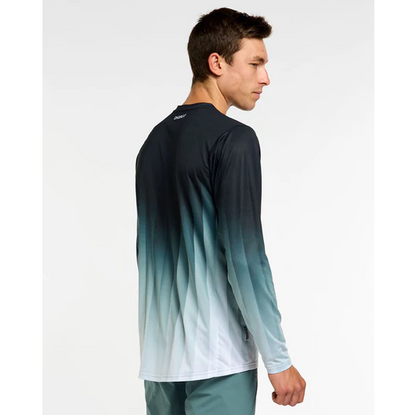 Maillot DHARCO RACE MIDNIGHT PRISM Maniche Lunghe Verde